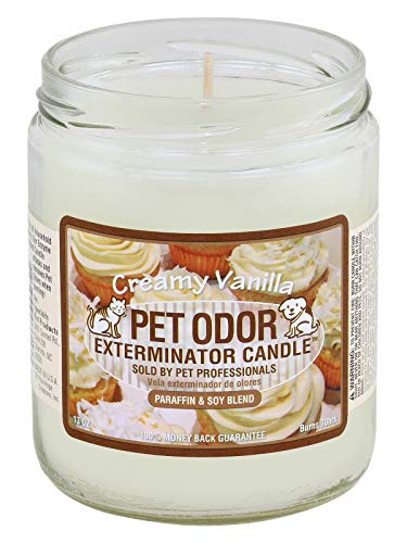 Creamy Vanilla Pet Odor Exterminator Candle