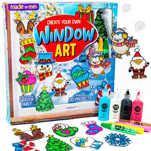 Create Your Own Holiday Window Art Kit
