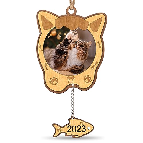 Creawoo Cat Picture Ornament