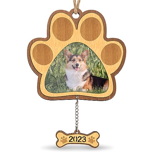 Creawoo Dog Paw Picture Ornament