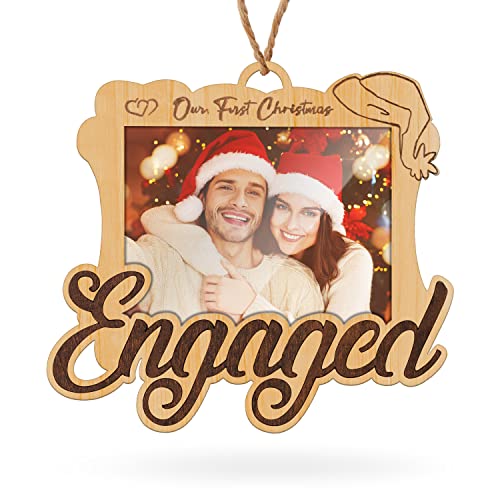 Creawoo First Christmas Engagement Ornament