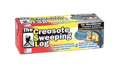 Creosote Sweeping Log Chimney Cleaner - 6-Pack