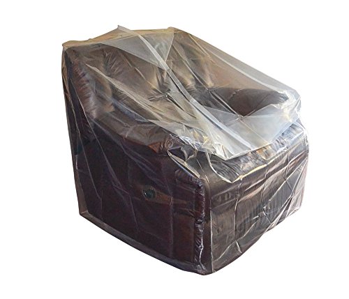 CRESNEL Furniture Cover Plastic Bag for Moving Protection and Long Term Storage (Chair)