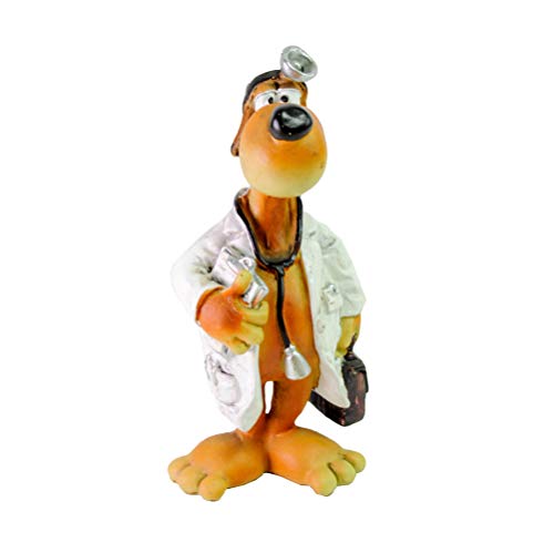 Crystal Castle Dog Doctor Doogie Figurine