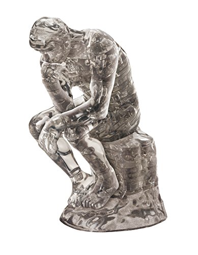 Crystal Clear 3D Puzzle - The Thinker