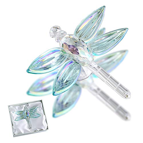 Crystal Dragonfly Figurine