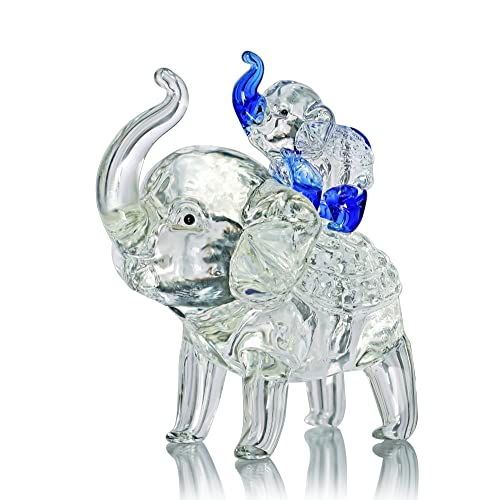 Crystal Elephant Figurines