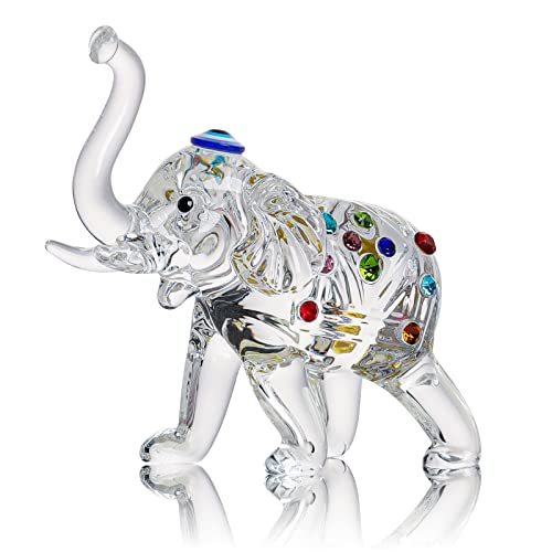 Crystal Elephant Statu Glass Elephant Figurines