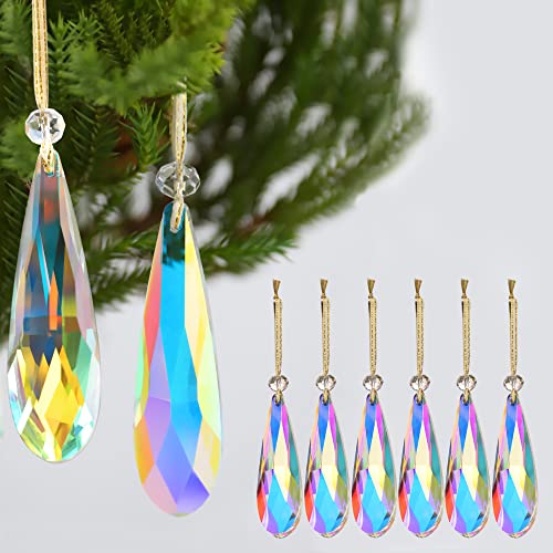Crystal Glass Christmas Ornaments