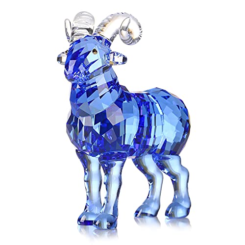 Crystal Goat Figurine