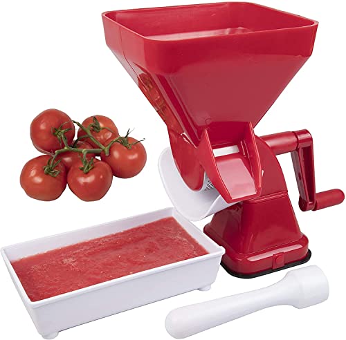 CucinaPro Tomato Strainer: Effortless Tomato Juicing for Fresh and Flavorful Dishes