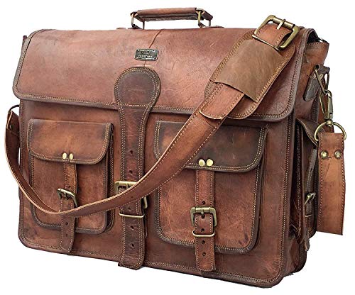 Cuero DHK Vintage Leather Messenger Bag