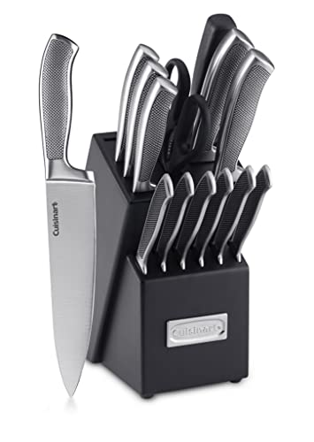 CUISINART 15pc Cutlery Knife Set with Steel Blades