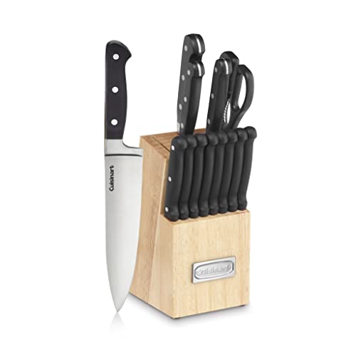 Cuisinart Advantage Cutlery 14-Piece Triple Rivet Knife Block Set
