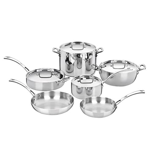 Cuisinart Classic Tri-Ply Stainless Cookware Set