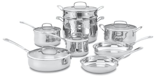 Cuisinart Stainless 13-Piece Cookware Set