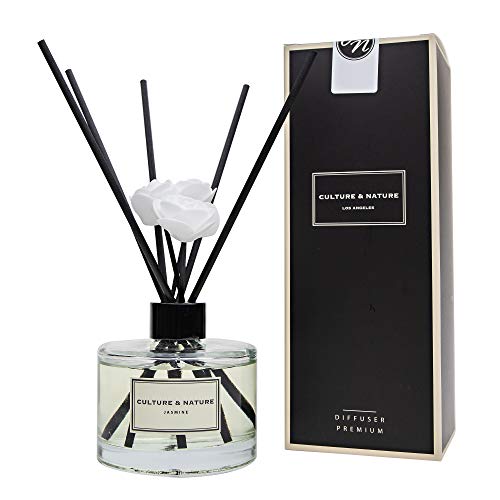 CULTURE & NATURE Jasmine Scented Reed Diffuser Set