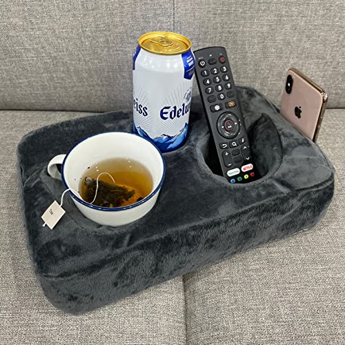 Cup Holder Pillow for Couch and More