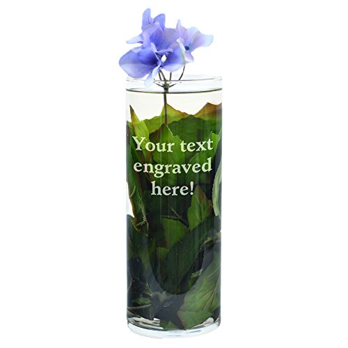 Custom Engraved Glass Vase