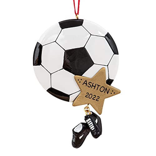 Custom Soccer Christmas Ornament 2023