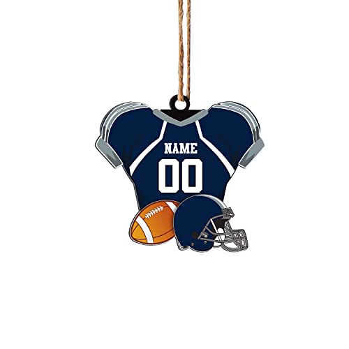 Customizable Football Ornament