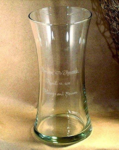 Customizable Glass Flower Vase