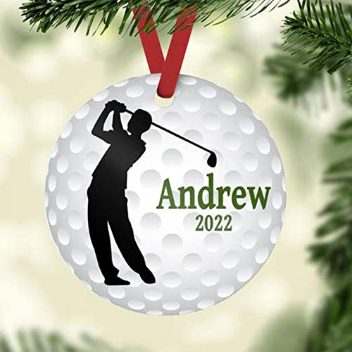 Customizable Golf Ornament