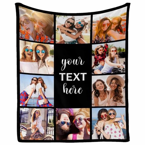 Customized Photo Blanket - Personalized Gift for Loved Ones