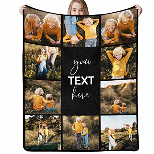 Customized Picture Throw Blanket - D-Story