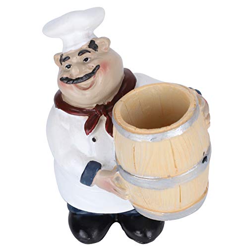 Cute Chef Statue Toothpick Holder
