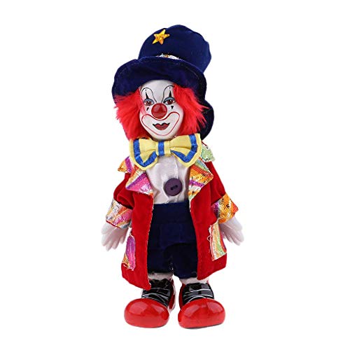 Cute Clown Figure Doll Ornaments for Halloween Decoration