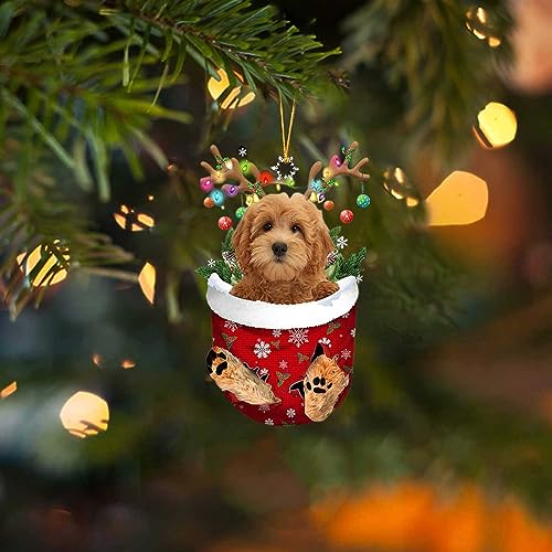 Cute Stocking Puppy Hanging Ornaments - Christmas Tree Decorations