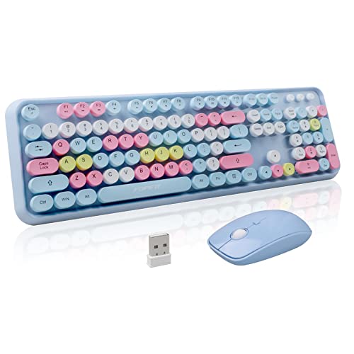 Cute Wireless Keyboard Mouse Combo