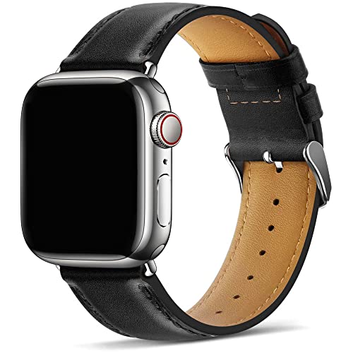 Cuteluding Leather Watch Band for Apple Watch
