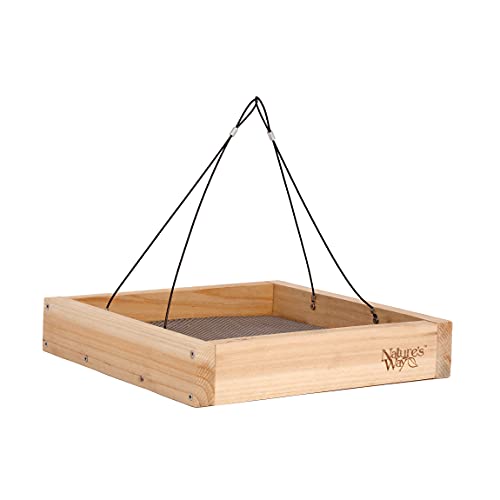 CWF3 Cedar Platform Tray Bird Feeder