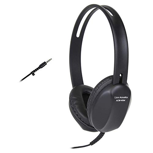 Cyber Acoustics Lightweight 3.5mm Headphones - Versatile and Affordable