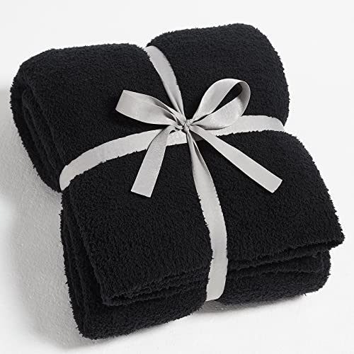 CYMULA Super Soft Knit Throw Blanket