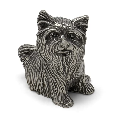 DANFORTH Yorkshire Terrier Figurine - Handcrafted Pewter Dog Figurine