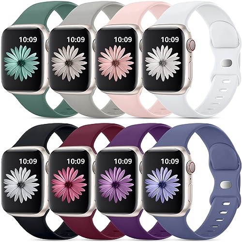 DaQin 8 Pack Bands for Apple Watch: Wide Compatibility and Stylish Design
