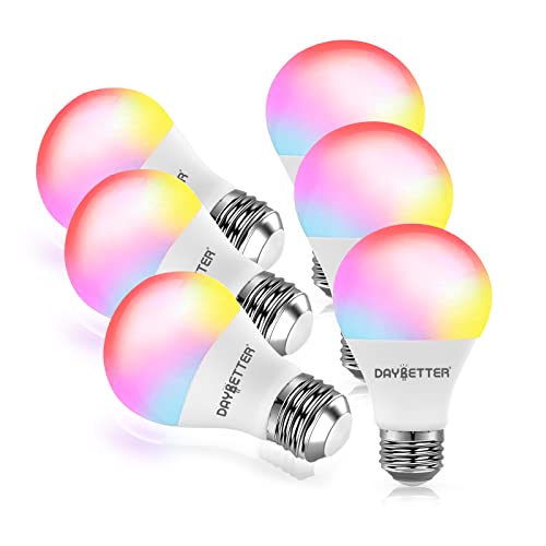 DAYBETTER Smart Light Bulbs - Wi-Fi Color Changing Led Bulbs