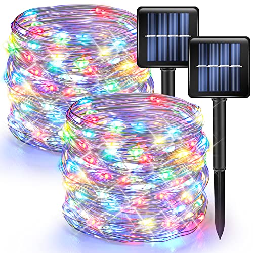 Dazzle Bright Solar String Lights - Multi-Colored