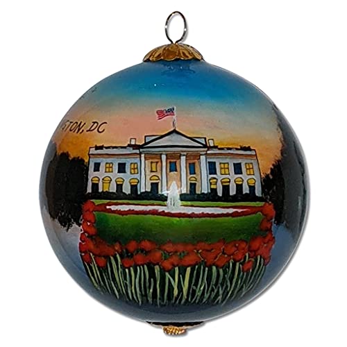 DC Sunset Christmas Ornament