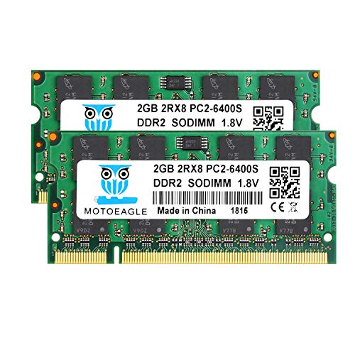 DDR2 800MHz Sodimm 4GB Kit (2GBX2)