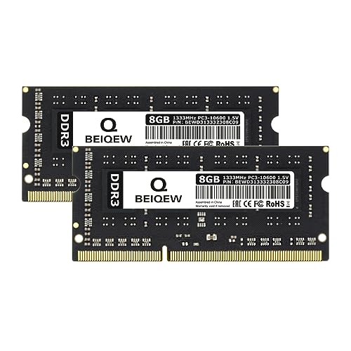 DDR3 Ram 16GB Kit - Performance Upgrade for Laptops
