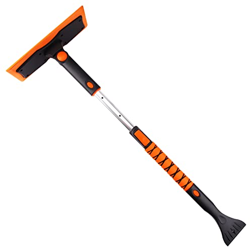 DDSNTY Extendable Snow Brush and Ice Scraper