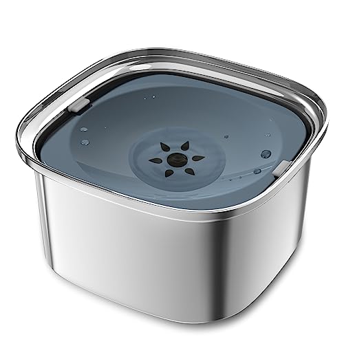 Decflow 3L Dog Water Bowl with Lid