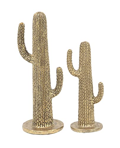 Deco 79 Cactus Sculpture Set