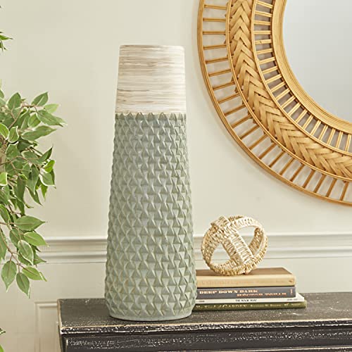 Deco 79 Geometric Ceramic Vase