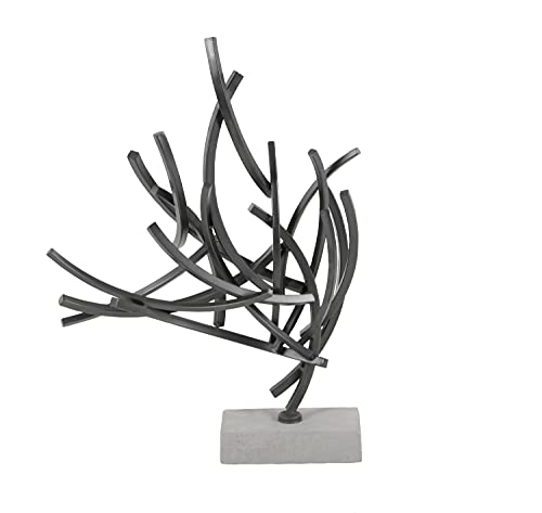 Deco 79 Metal Abstract Sculpture