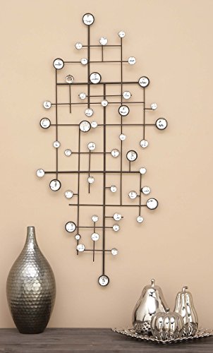 Deco 79 Metal Abstract Wall Decor